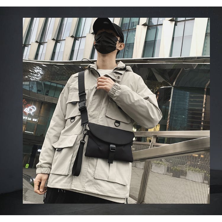 Túi đeo chéo Hàn Quốc chống nước thời trang giản dị