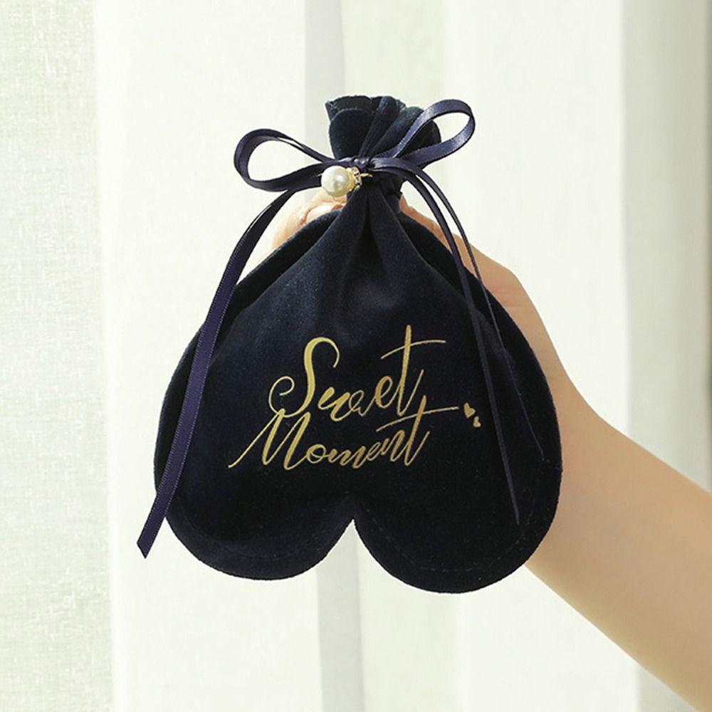 CHOOKEY Bộ 2 Túi Đựng Quà Họa Tiết Trái Tim