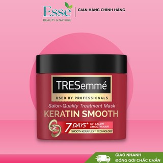  Kem ủ tóc TRESemme Keratin Smooth Tinh dầu Argan cho tóc Khô Xơ Rối - Kem dưỡng hấp tóc giúp tóc SUÔN MƯỢT - CHÍNH HÃNG 