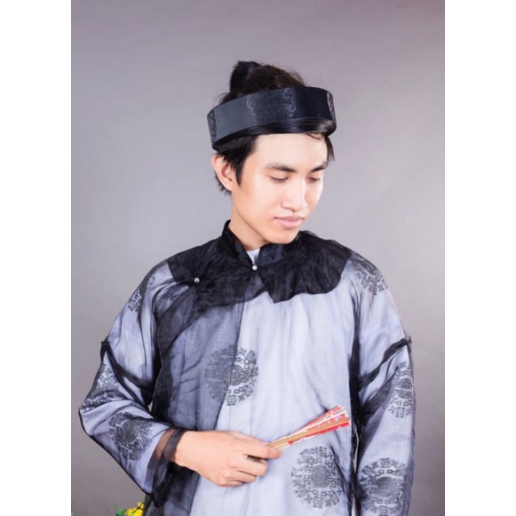 Áo dài tết ông đồ