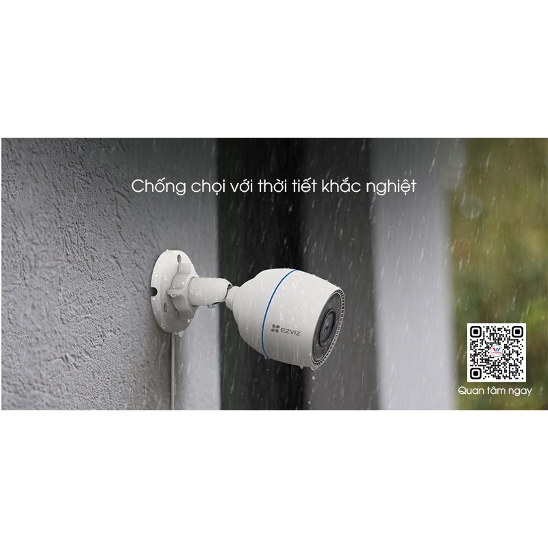 Camera wifi ngoài trời ezviz C3TN 2MP 1080P full color-Chính hãng-Giá tốt