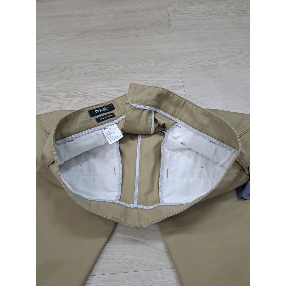 Quần dài Khaki Nam hiệu NOVELTY_ TCty May Nhà Bè / size 29-36, 03 màu lựa chọn