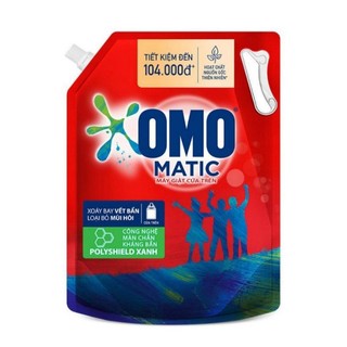 Nước Giặt Omo Matic Cho Máy Giặt Cửa Trên túi 3.9kg