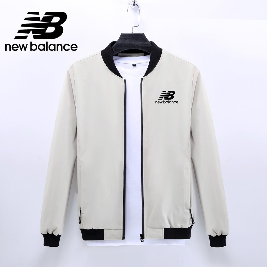Hàng Có Sẵn! Áo Khoác Bomber Bằng Da Thoải Mái Thời Trang Cho Nam New Balance