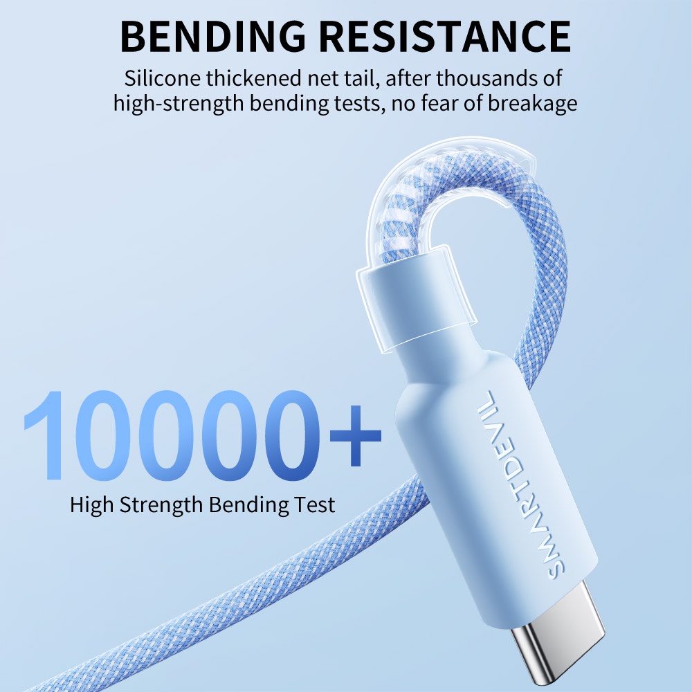 SmartDevil Dây Cáp Sạc Nhanh 6A Cho  Android Phone 40w / 66w / 100w