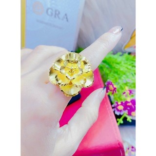 Nhẫn nữ cao cấp dát vàng 24k mẫu mới về