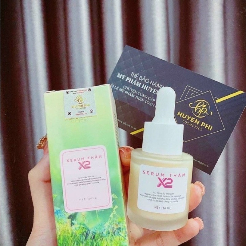 SERUM X2 khử thâm nách-Mông-bẹn tại nhà