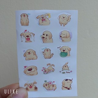 Sticker cute dán nhãn dùng để trang trí