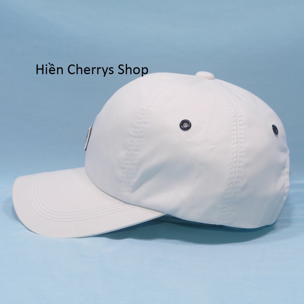 Mũ lưỡi trai, Nón kết mặt da Burberry đẹp - Chất liệu vải Cotton thoáng mát phù hợp cho mọi người.