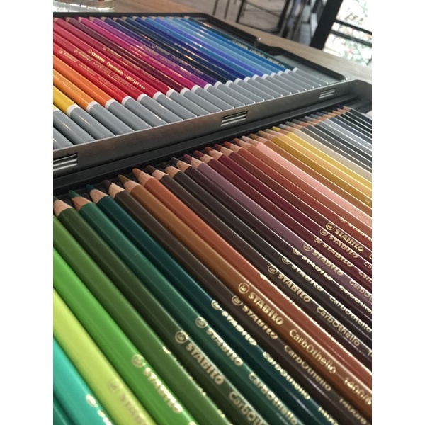 Chì Màu Phấn Artist Stabilo Carbothello 12/24/36/48/60 Màu