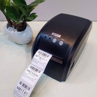 Máy in mã vạch antech ap3120use, in nhiệt trực tiếp