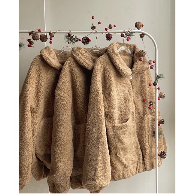 Áo khoác bông Fur Jacket