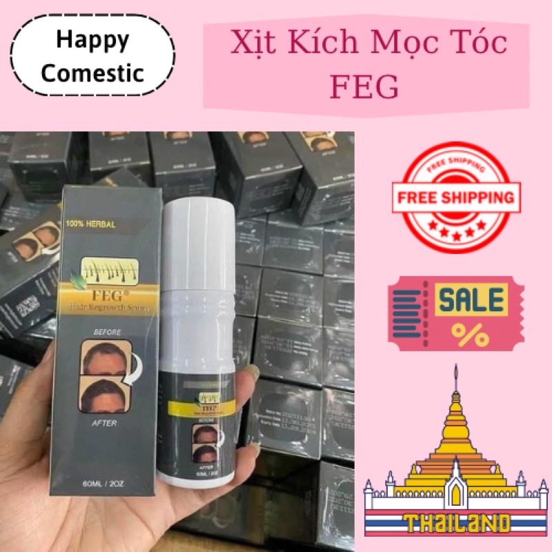 Chai Xịt Kích Mọc Tóc FEG