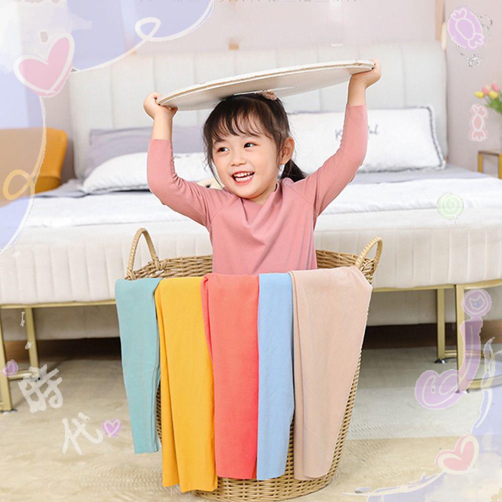 Bộ Đồ Lót Giữ Ấm Nylon Co Giãn Thời Trang Thu Đông Đức Dành Cho Bé Trai Và Bé Gái