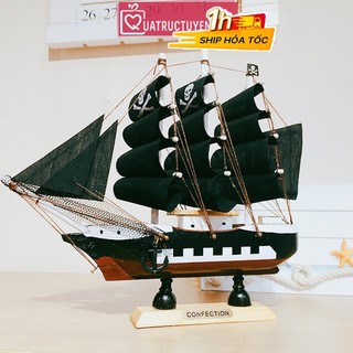 Mô hình thuyền hải tặc 20cm - Tàu mô hình