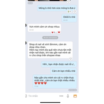 Nail box 10 móng tay giả thiết kế trang trí vẽ xinh xắn