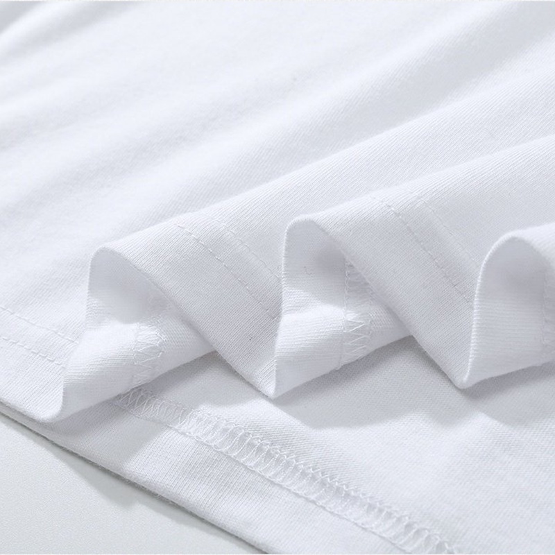 Áo thun BEEYANBUY 100% cotton tay lỡ dáng rộng thời trang unisex oversize