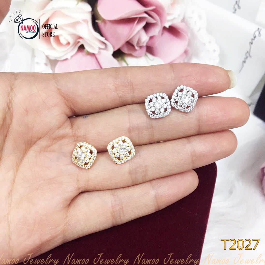 Bông Tai T2027 Đẹp Tinh Tế Thời Trang Cho Nữ Namoo Jewelry