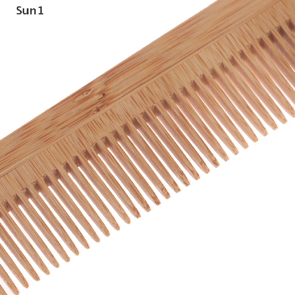 Lược Tre Chải Tóc Mát Xa Da Đầu Hiệu Quả Sun1 &gt; 1X