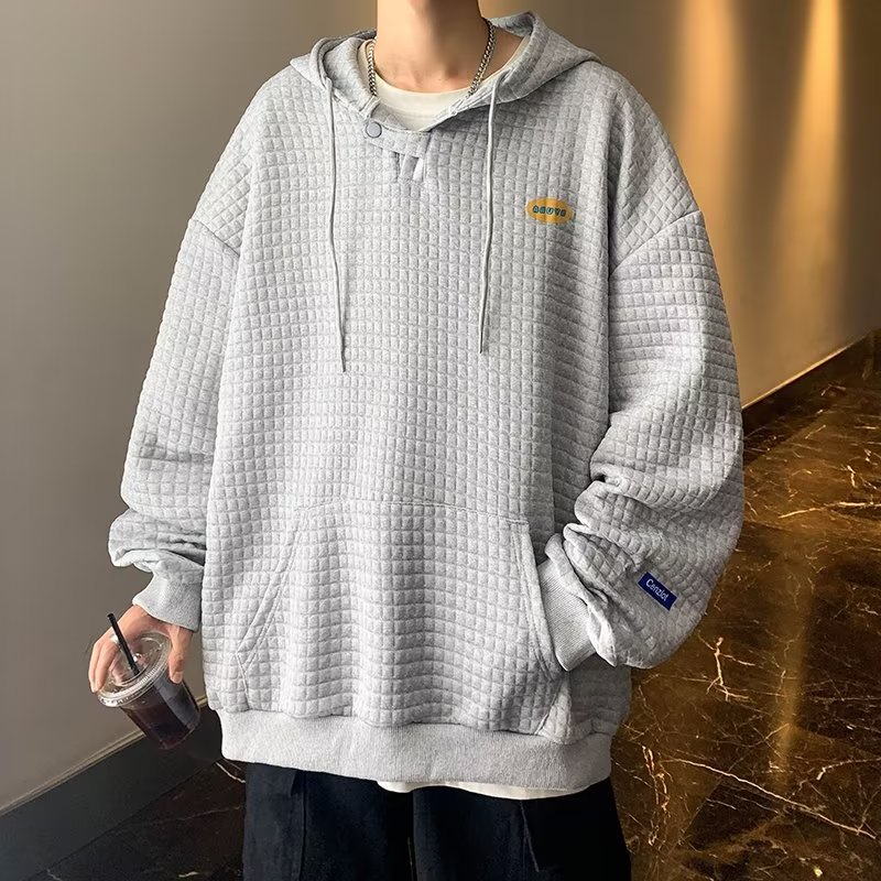 Áo Hoodie Mỏng Màu Sắc Trơn Dễ Phối Đồ Thời Trang Cho Nam