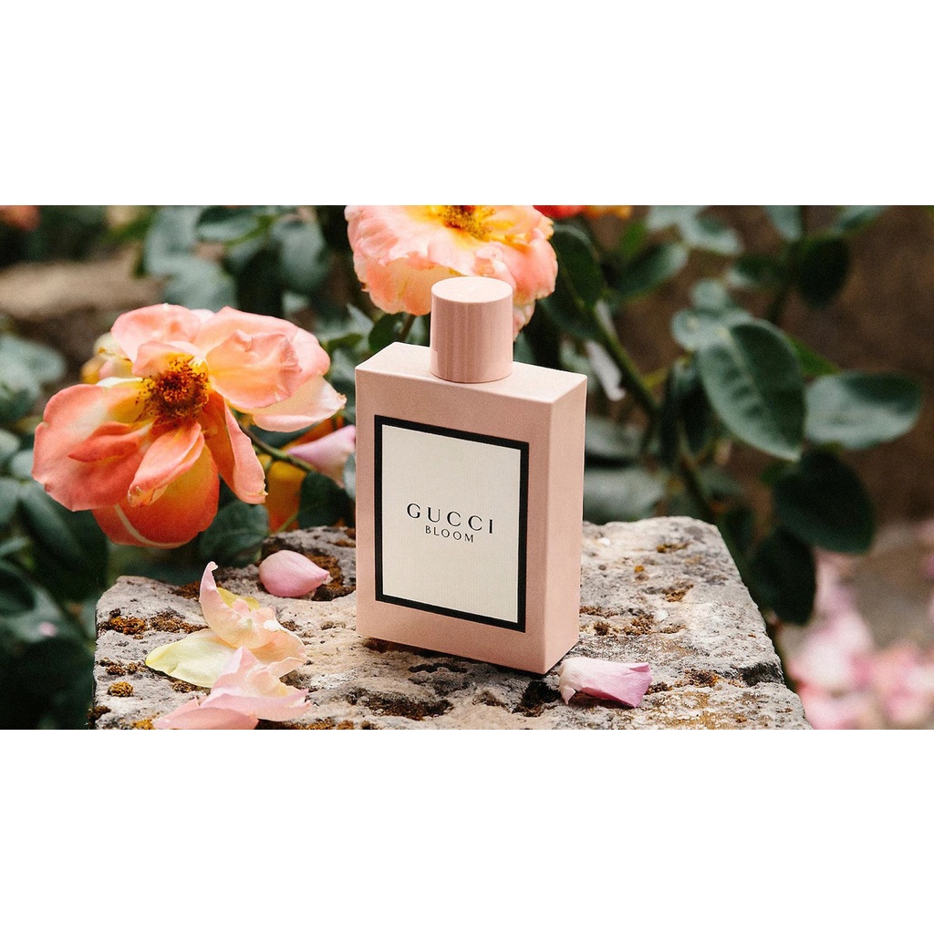 Nước Hoa Nữ Gucci Bloom EDP 100ml - Hàng chính hãng cao cấp cho nữ, Nước hoa chinh hãng thơm lâu, Ngọt Ngào Thuần Túy