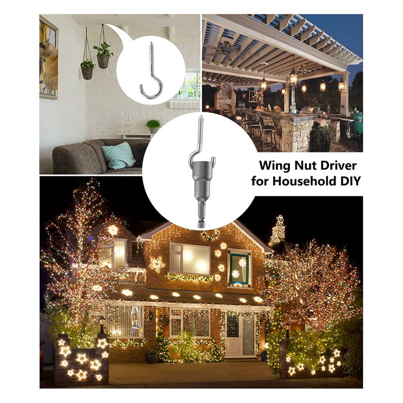 Bộ 5 Dụng Cụ Sửa Chữa Đai Ốc Vít Bằng Thép 1 / 4 Inch