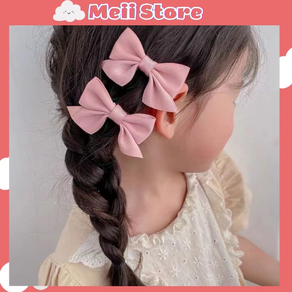 Nơ kẹp tóc tiểu thư siêu xinh cho bé  - Meiistore.hn