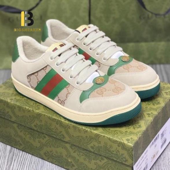 Giày GUCCI Sơn Tùng Thể Thao nam nữ, Giày GUCCI NỮ 3 Vạch Hàng Cao Cấp Full Box Bill Size 36-43 /WELLCOME # & =