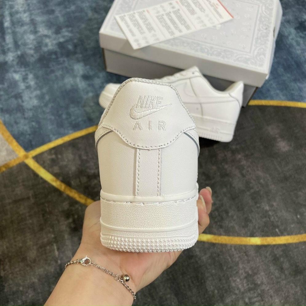 Giày_Nike Trắng , Giày_Nike Air Force 1 Trắng Cao Cấp Full Size Nam Nữ Hot Trend Full Box BILL *