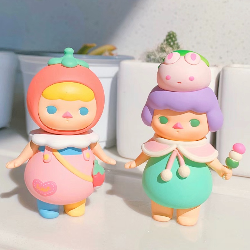 Đồ trang trí Búp Bê POPMART PUCKY Ngọt Ngào Dùng Trang Trí