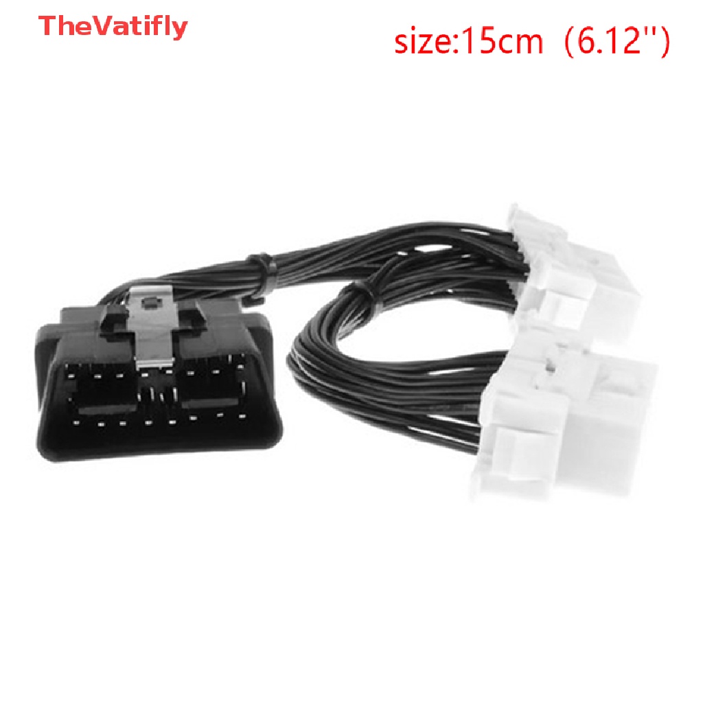Dây Cáp Chia OBD 2 Y OBD2 16 PIN 0.15M OBD2 Mở Rộng Chuyên Dụng