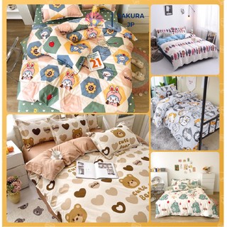 Bộ 4 Món Chăn Ga Gối Poly Cotton 3D Nhập Khẩu - Drap Cotton Tông Vàng Tươi