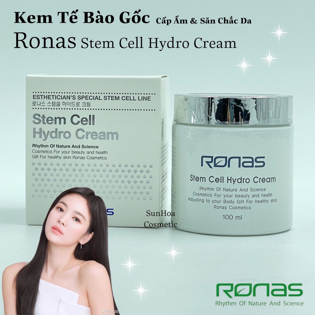 Kem dưỡng tế bào gốc Ronas Stem Cell Hydro Cream