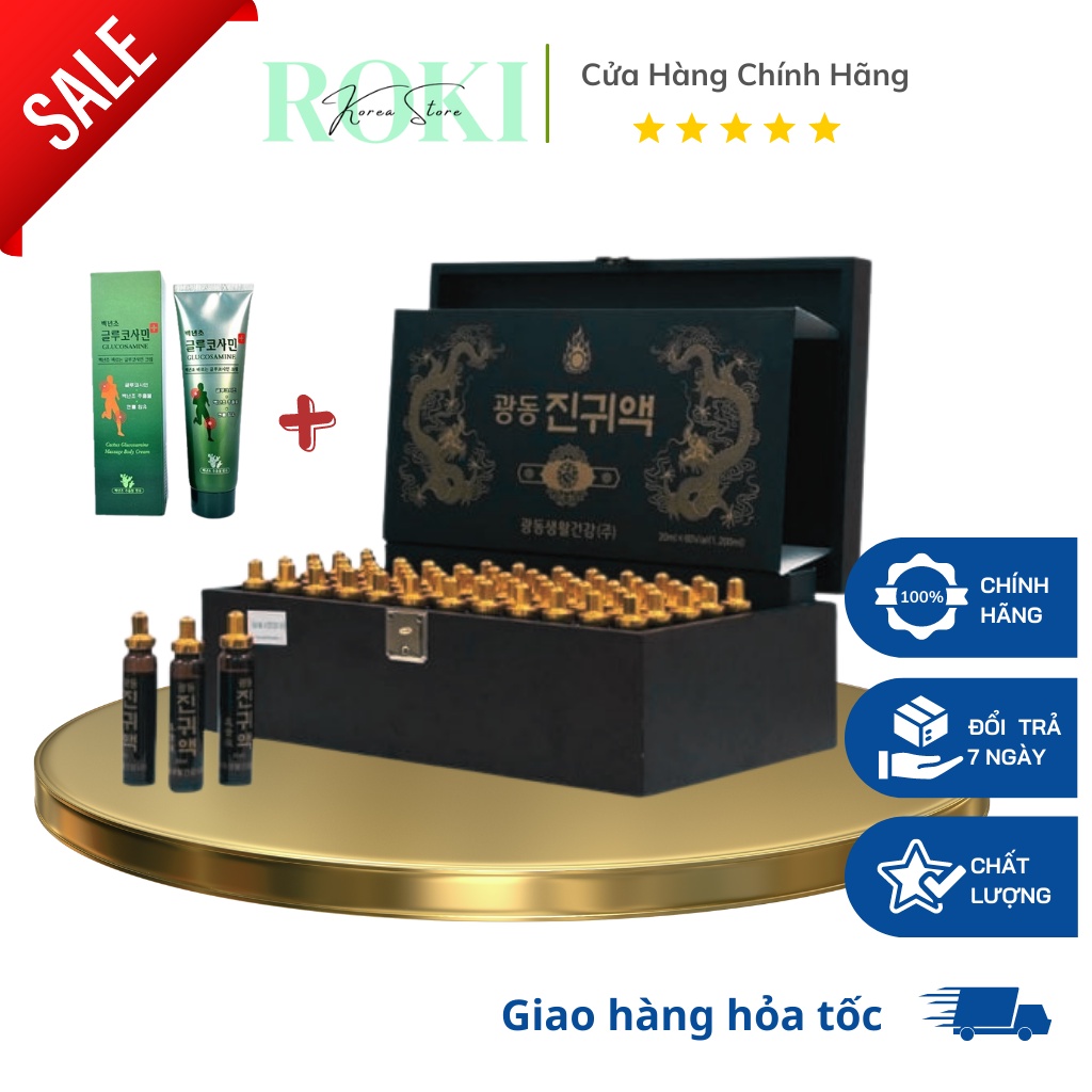 Tinh Chất Đông Trùng Hạ Thảo Hàn Quốc 60 ống 20ml - Roki Korean