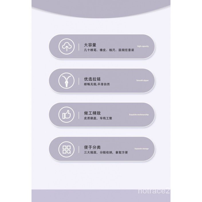 ★Genshin Imapct★Zhongli Hutao Klee Keqing Hộp Đựng Bút Chì Cho Học Sinh Trung Học