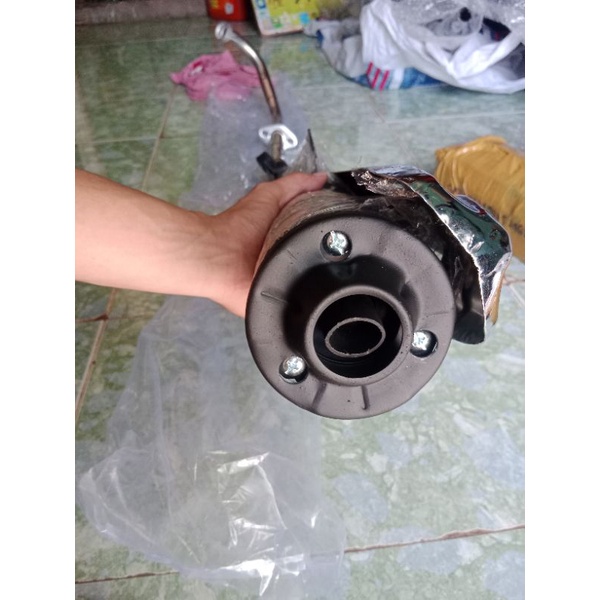 Pô xe máy Ex 135 5 số đời từ 2011-2014 Exciter 135 gắn Ex móc và êm gắn như zin không chế độ gì thêm No 156