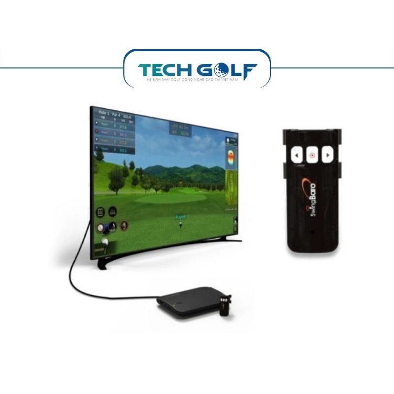 Máy mô phỏng golf 3D Swing Baro Hàn Quốc CHÍNH HÃNG tại nhà mô phỏng đa dạng địa hình luyện tập
