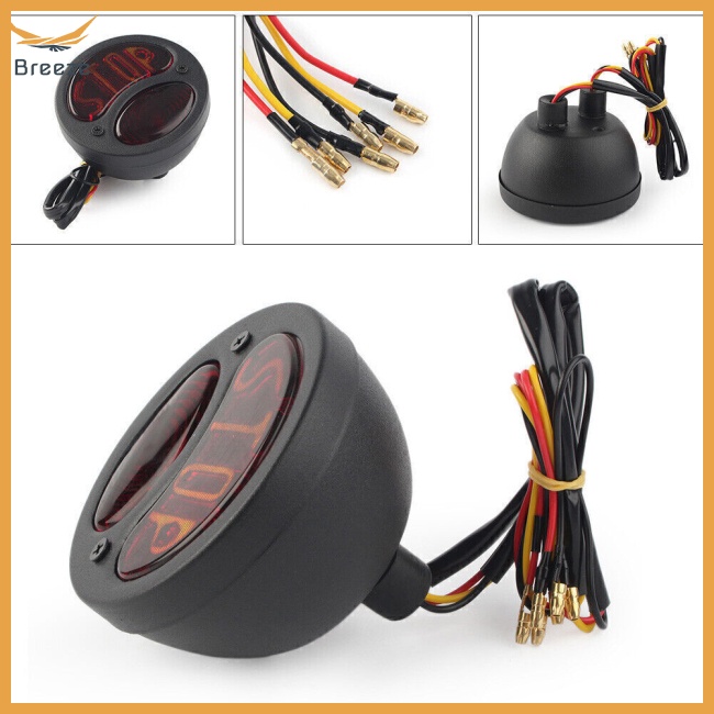 Giá Đỡ Biển Số Xe / Đèn Phanh / Đèn Led Đuôi Xe Phong Cách Cổ Điển Độc Đáo Cho Cg125