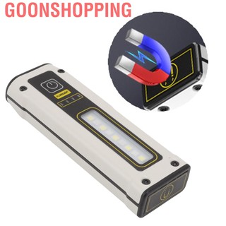 Goonshopping B59 Mini LED Multifunction Flashlight Portable Dual Light Sourse Strong Magnet Work
