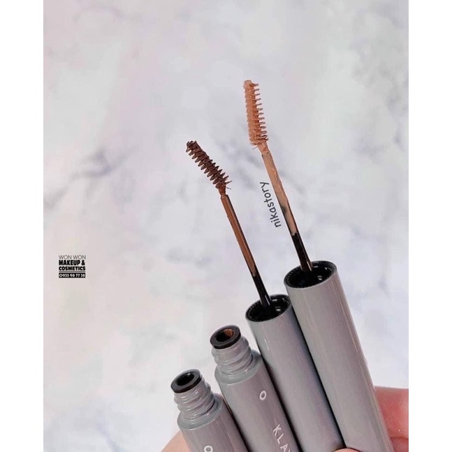Mascara Lông Mày KLAVUU Urban Pearlsation Easy Touch Browcara