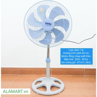 Quạt lửng ống inox elefan l4007