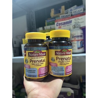 Bổ bầu Prenatal của Mỹ đi air có bill 60 viên và 30 viên
