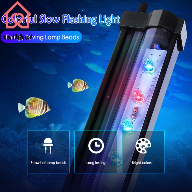 Đèn LED Chìm 7 Màu Tạo Bong Bóng Khí Cho Bể Cá