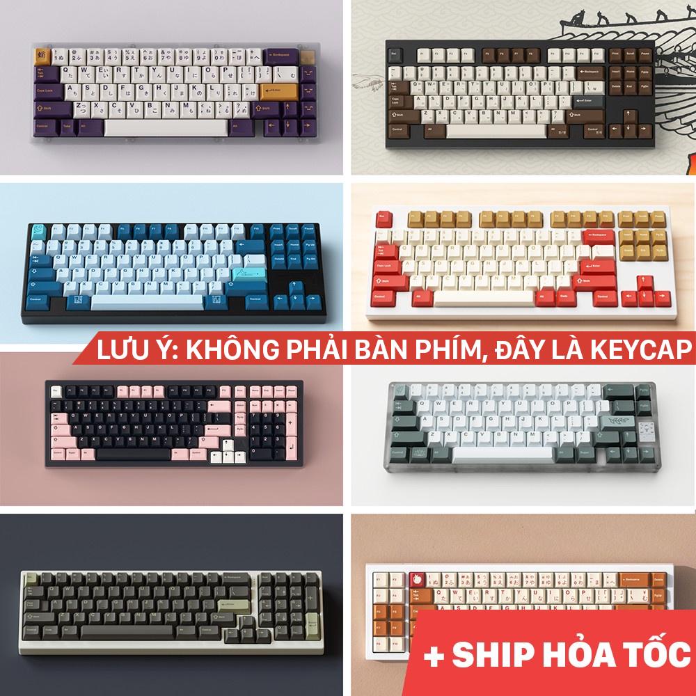 Keycap nhựa PBT cao cấp, nút phím lắp cho bàn phím cơ phối màu hơn 50 mẫu (Chỉ có bộ nút phím, không bao gồm bàn phím) | BigBuy360 - bigbuy360.vn