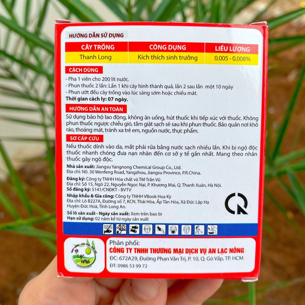 GA3 Gibow 200TB, Siêu Phì Trái, Bóng Trái, Đẹp Trái