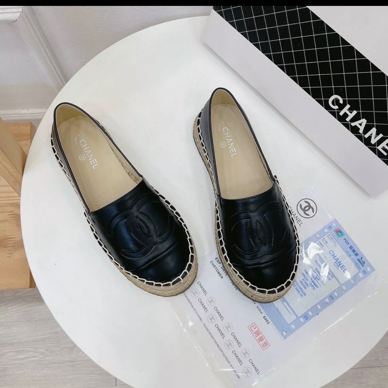 Giày nữ slip on mọi đế cói , giày bệt đế cói CN fullbox .THUYTIENSHOES