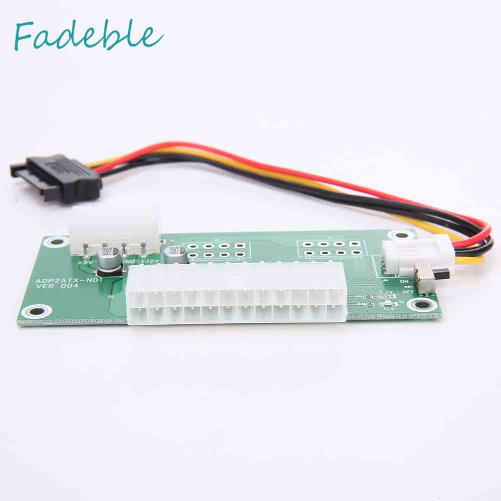 Bảng Mạch Khởi Động Pin ATX 24-Pin Dual PSU Chuyên Dụng Cho Máy Tính