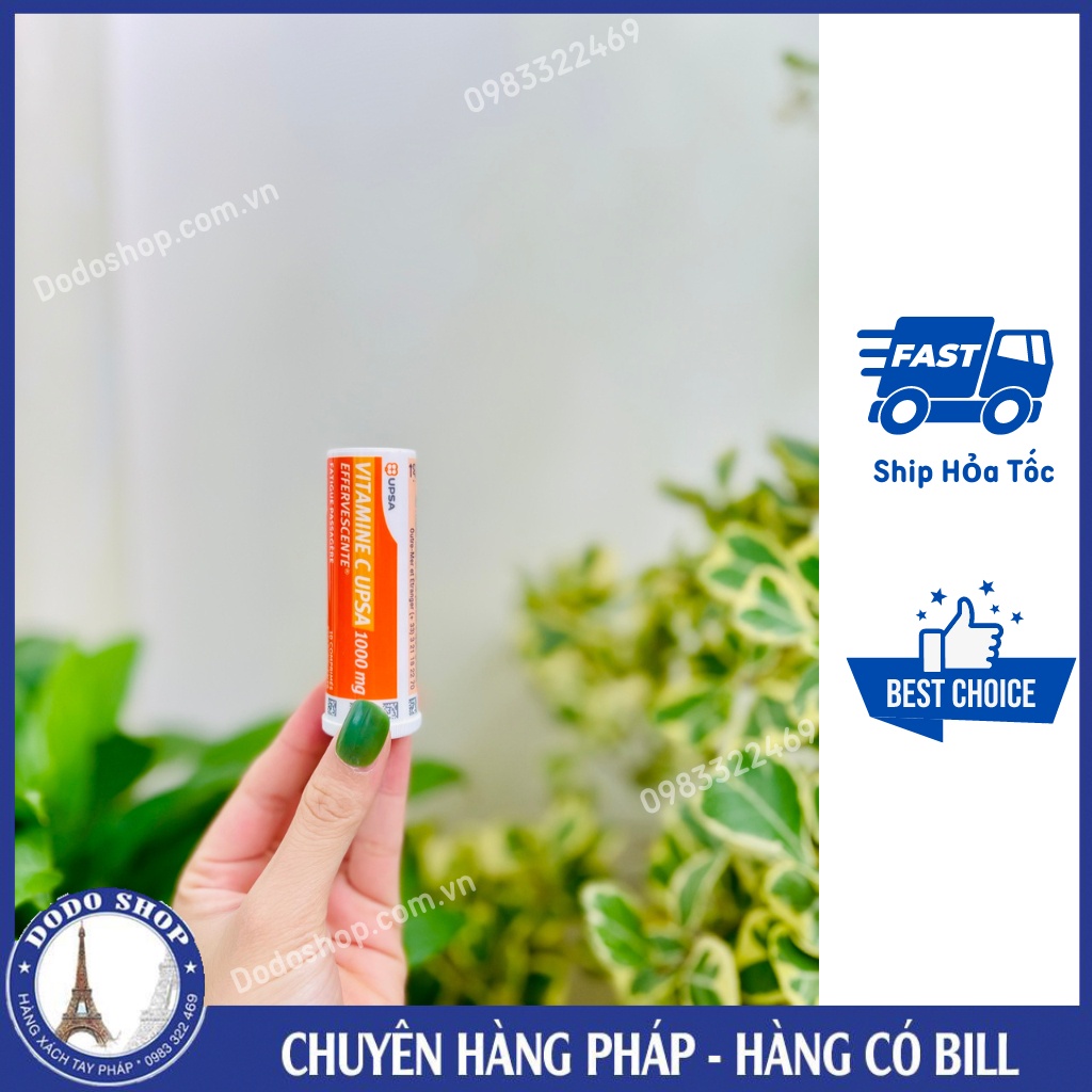 Vitamine C UPSA - C Sủi - hàng nội địa Pháp