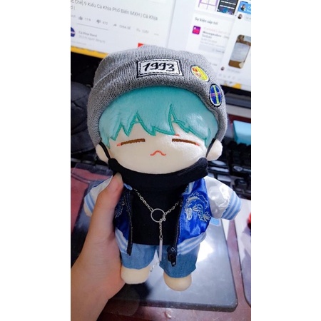 Doll BTS Suga 20cm fullset 3 bộ