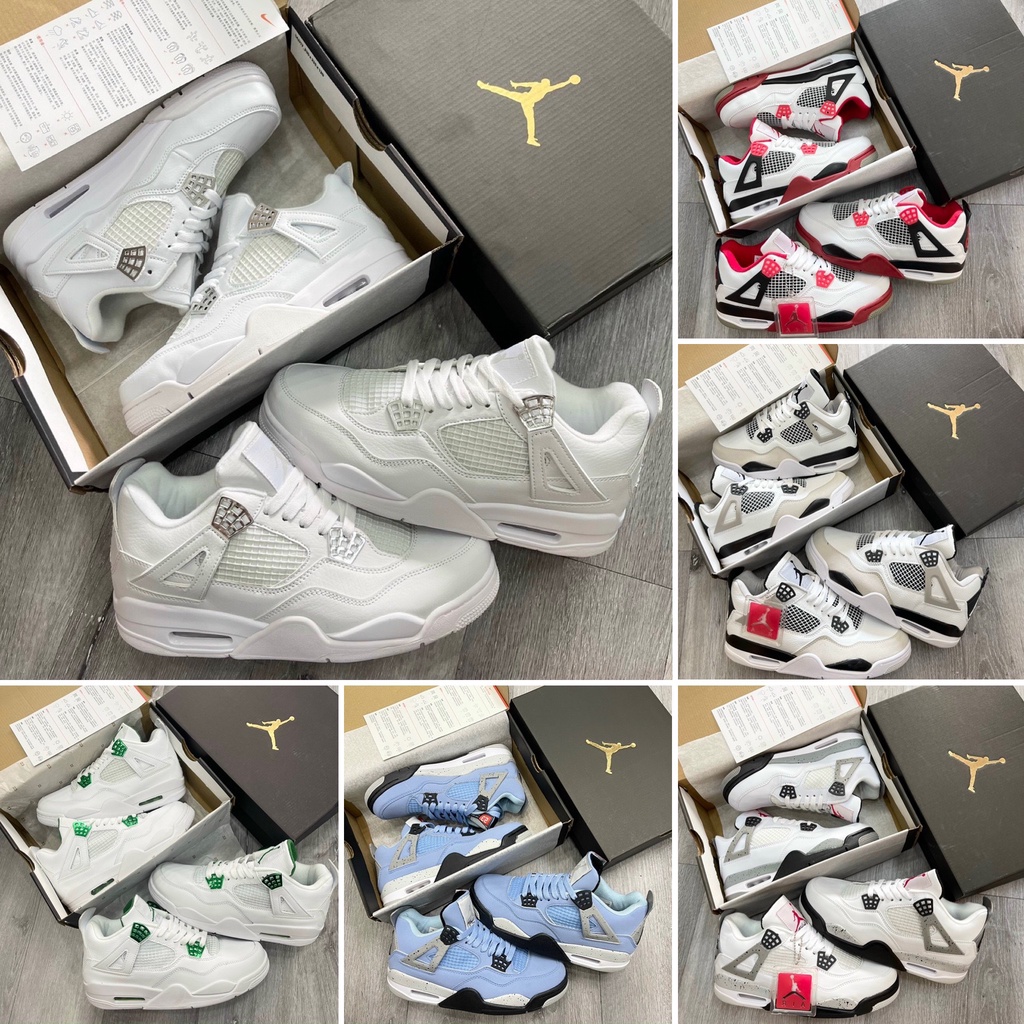 Giày Jordan 4 các phối màu cao cấp full box